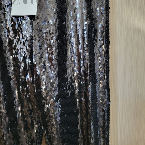 Zara sequin leggings - Picture 2 of 3